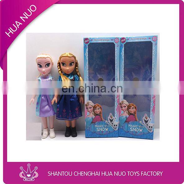 Wholesale princess frozen doll elsa and anna
