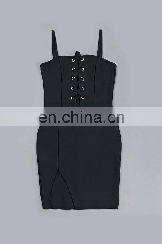 Amigo 2017 new designer strap dew chest sexy XXX bandage dress fashion slit mini evening dresses for ladis party wear