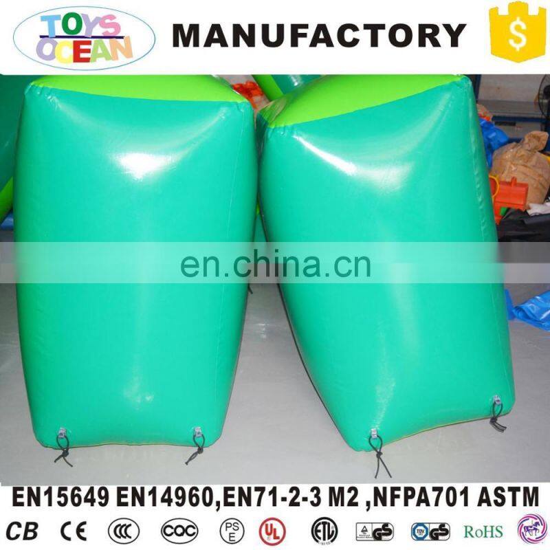 Inflatable tombstones for shooting game, inflatable paintball bunkers for play