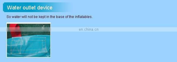 new enclosed jungle inflatable obstacle course conforming to EN14960