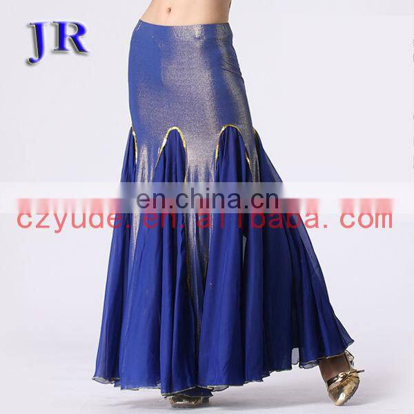 High ice silk and chiffon women long belly dnace costume dress Q-6009#