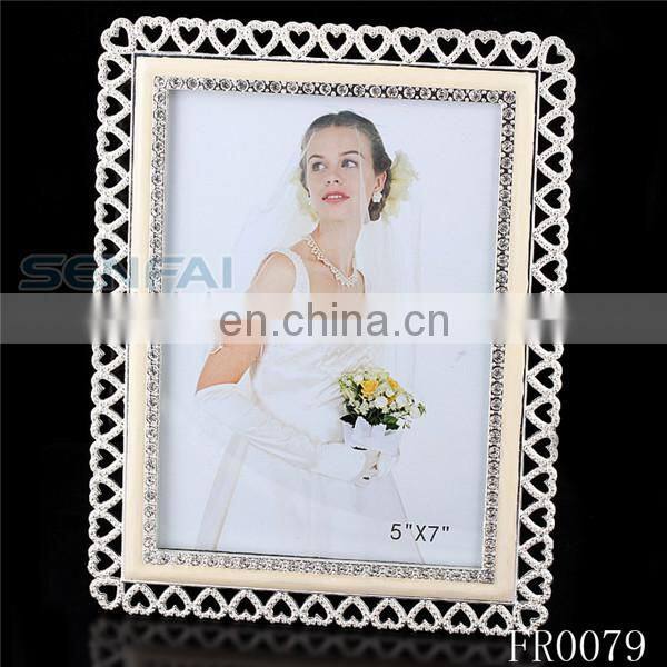 2014 wedding gift photo frame, crystal photo frame nice wedding gift, wedding decorate photo frame