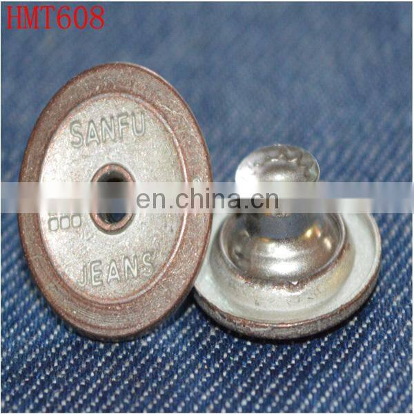 garment new fashion decorative metal jeans button