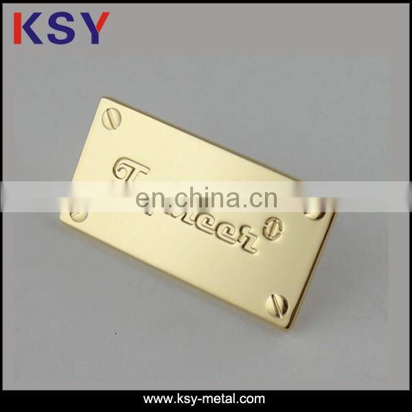 Hot sell custom metal clothing label