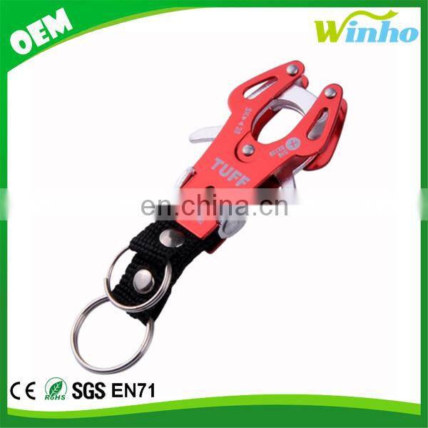 Winho Aluminium Carabiner Clip Climb Hook Lock Keychain