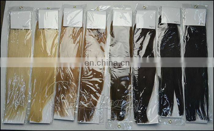 human hair extensions easy loop micro ring offer many colors for customers' choices