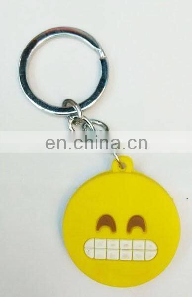 soft PVC emoji keychain poo keychain devil keychain