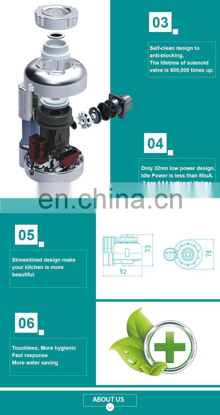 Water saving touchless kitchen faucet adapter automatic tap aerator auto spout sensor water tap adapter