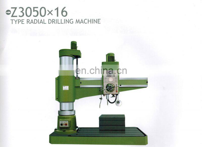 China manufacturing hot sale radial drilling machine price ZQ3050*10