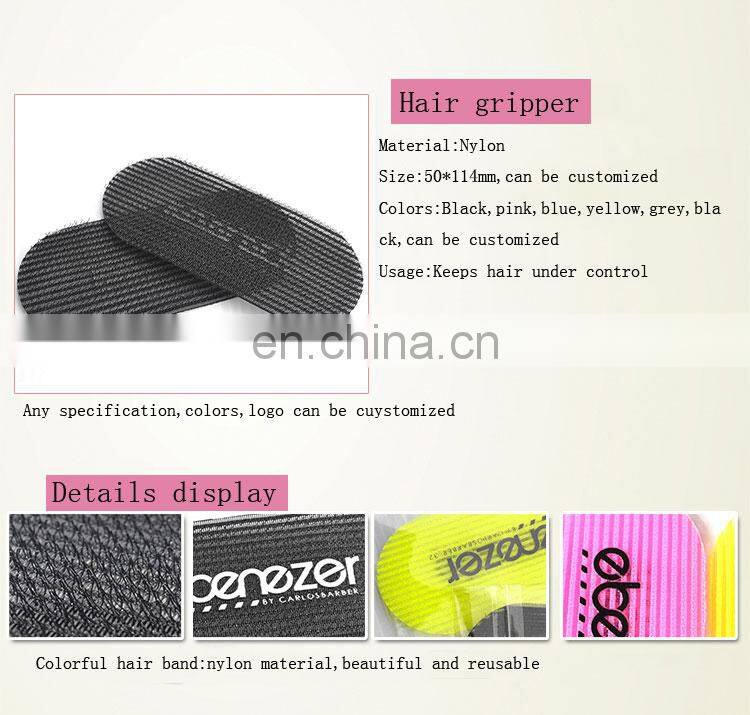 custom printed plastic hair clips barber magic hair gripper