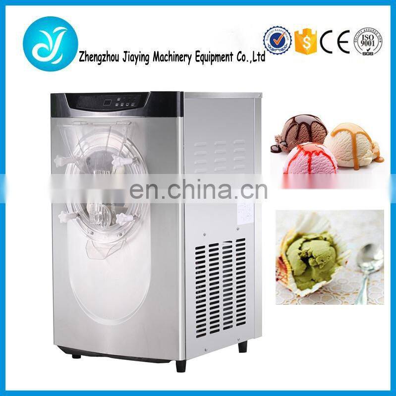 Commercial hard ice cream maker machine
