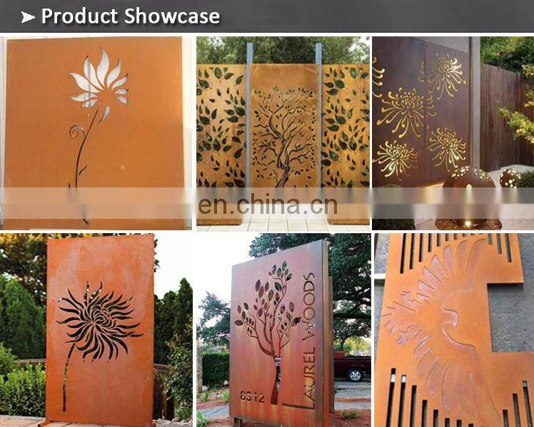 Corten Steel Privaci Screen