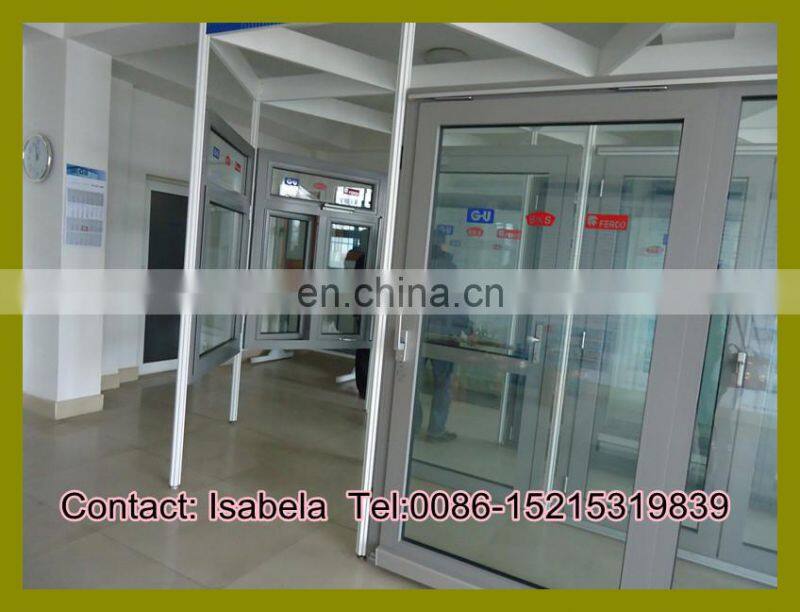 (0086 15215319839) Aluminum Window Door Machine / Vertical CNC Four Corner Aluminum Window Corner Crimping Machine