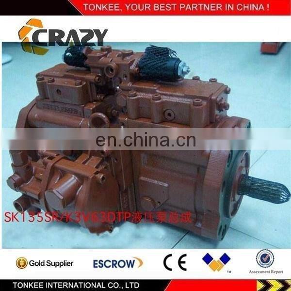 K3V63DTP HYDRAULIC main PUMP ASSY for excavator SK135SR