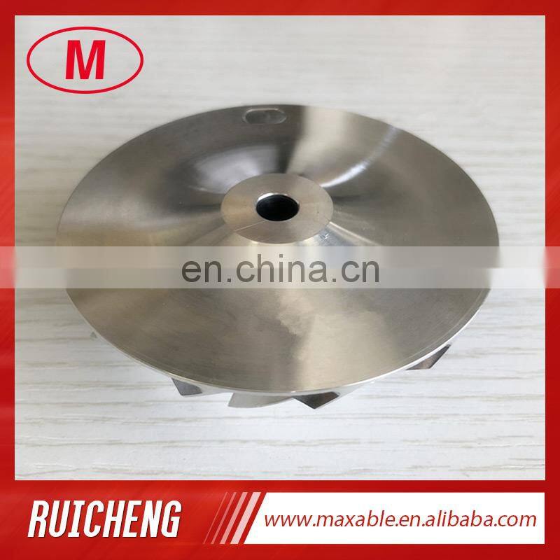 TD05H 20G reverse 6+6 blades 52.56/68.01mm 49179-43400 reverse Turbo milling/aluminum 2618/billet compressor wheel