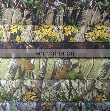 Wujiang camo printing supplier/pvc camouflage camping oxford fabric/camo tent fabric