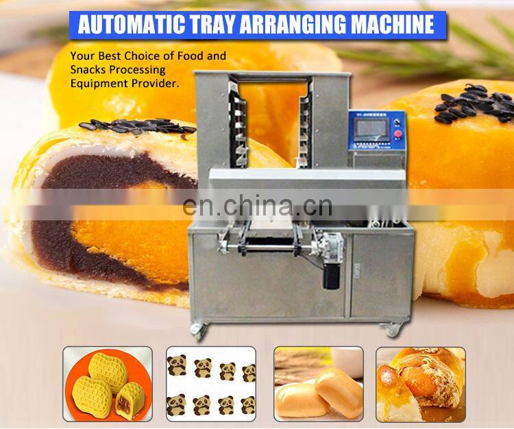 Shanghai Longyu Labor Saving Bar Arranger Automatic Trays Arranging Machine