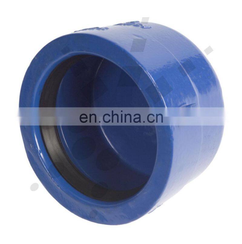 Ductile iron Fusion Bonded Epoxy Ductile Iron Cap for DI pipe