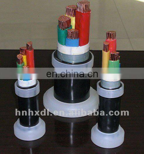Low Voltage Copper Conductor PVC Insulation NYY 4x25mm2 Cable