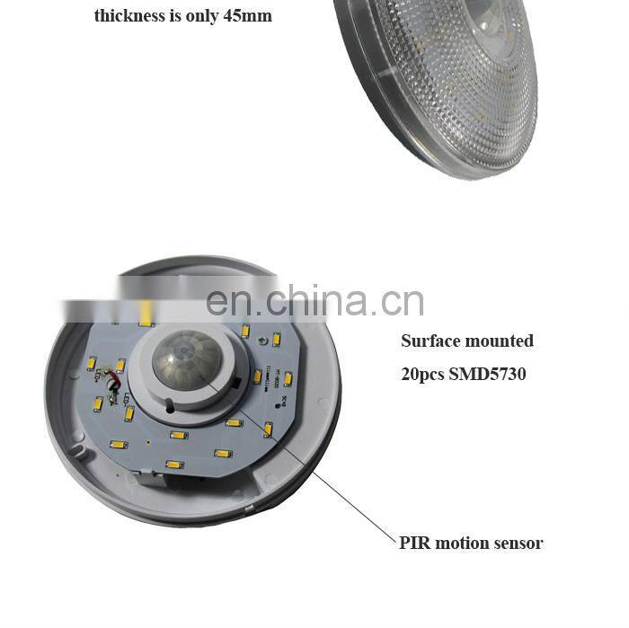 7W ceiling light Automatic Infrared PIR Motion Sensor Switch For Auto On Off LED Lights 100V To 220V