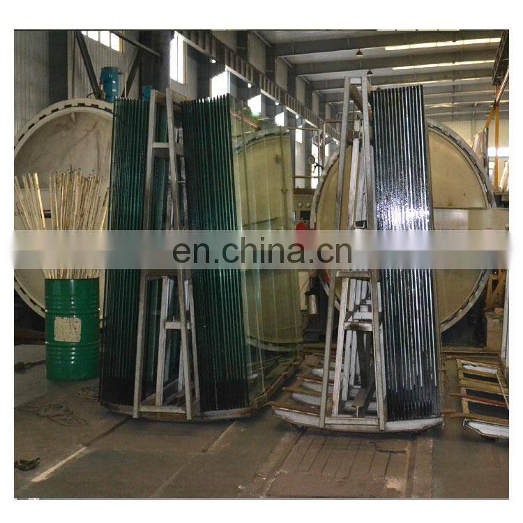 Milky White pvb Laminated Glass , 6.6.2mm Milky White Stratified Glass