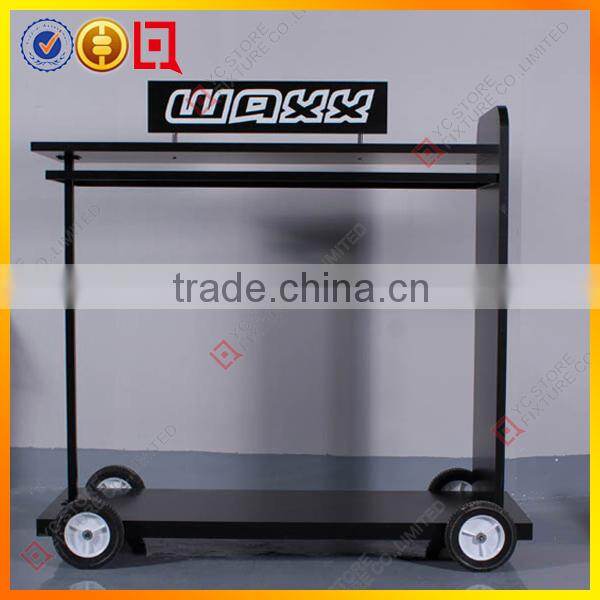 Unique design wood display table