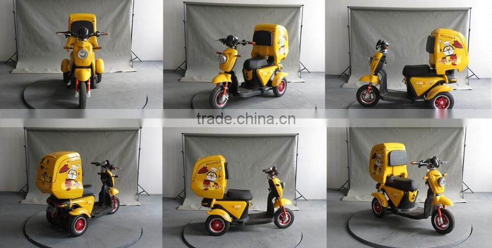 350w 48v newly design electric cargo mobility tricycle
