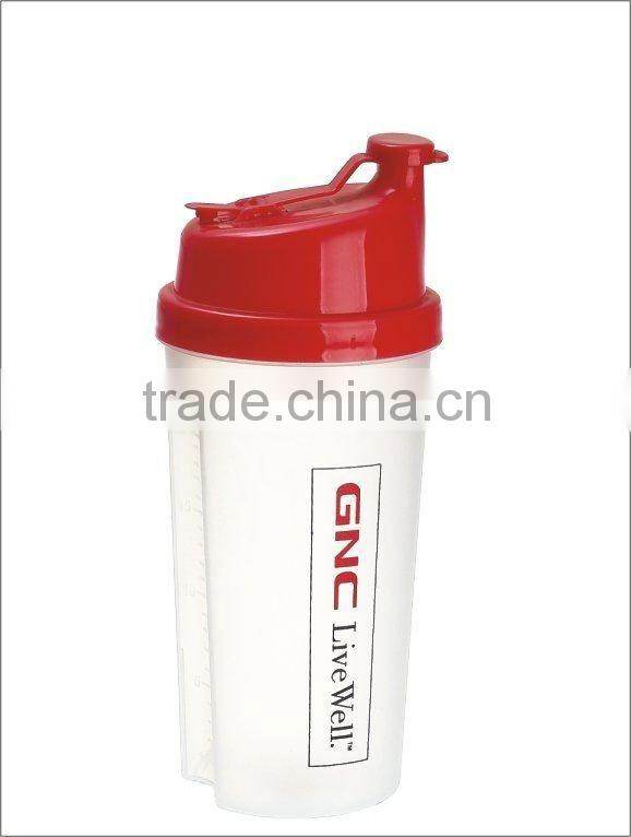 Transparent PP Plastic Cup With Straw