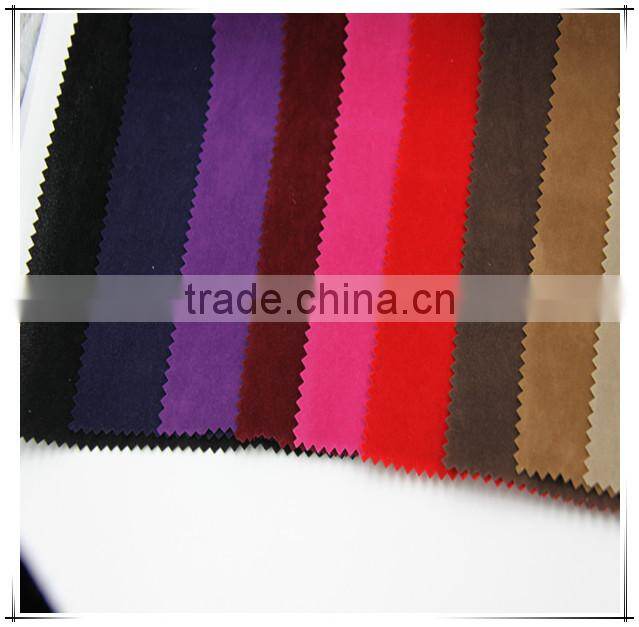 Weft Knitted Stretch Velvet High Quality Velour Knitted Fabric