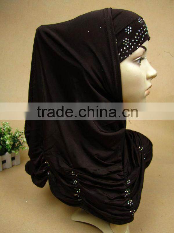 A516 fashion 2pcs set islamic scarf muslim hijab