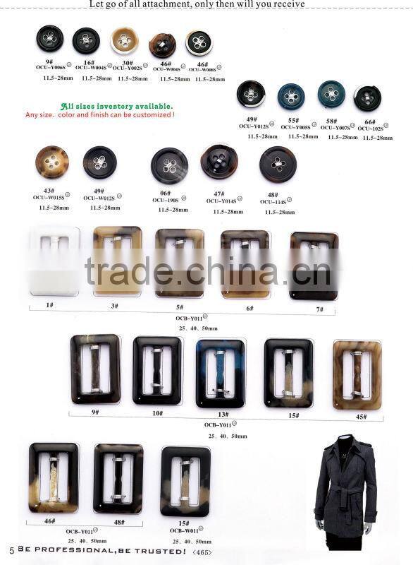 Simple Urea Plastic Buckle For Men