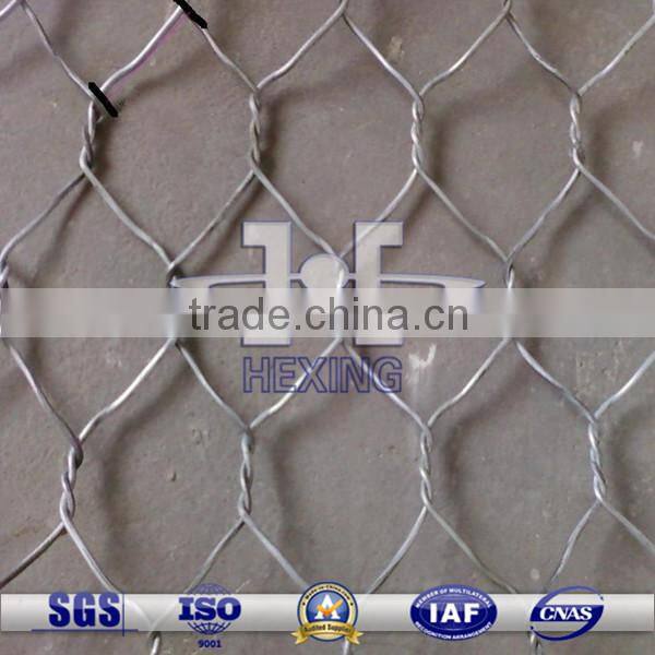 galvanized hexagonal mesh gabion box