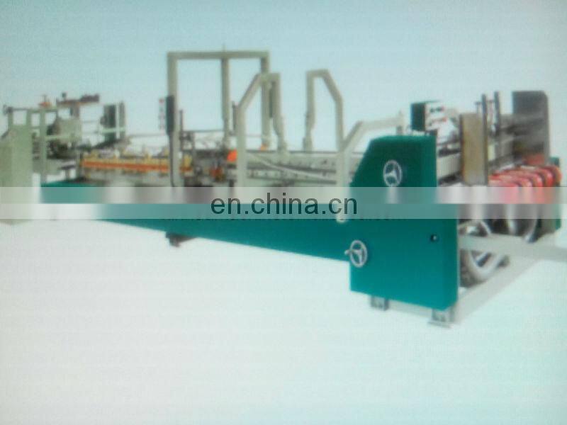 Automatic Folder Gluer / Folding Gluing carton boxs machine
