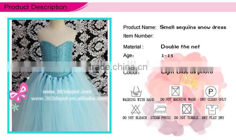 Popular Elsa Dress Cosplay Costume In Frozen