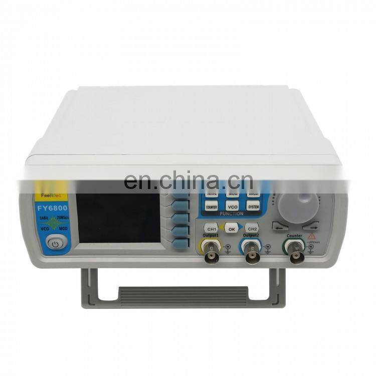 FY6800-60M DDS Dual Channel 0.01-100MHz Function Arbitrary Waveform Pulse Signal Generator
