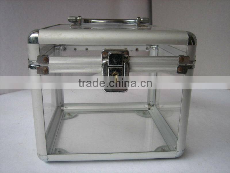 fashion aluminum display case,jewelry box,make up case
