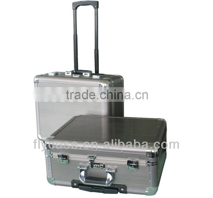 2014 tools trolley makeup artist case for cosmetic case aluminum