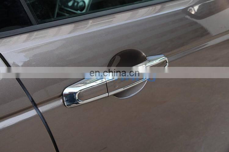 New For Range Rover Evoque For Range Rover Sport For Discovery Sport 2015 2016 2017 Car Accessories Chrome Door Handle Trim 8pcs