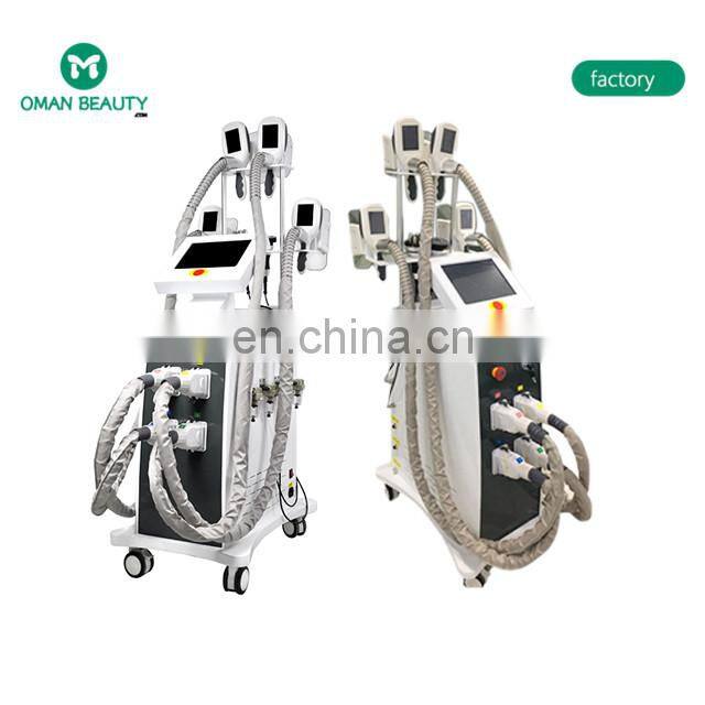 professional 7 handles cryolipolysis machine for sale/cryolipolysis shaping slimming machine