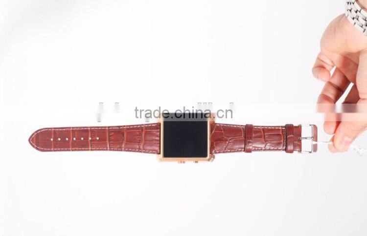 2015 Top Brand Luxury Style blutooth Watches dm08 Watch For Men Wrist watch