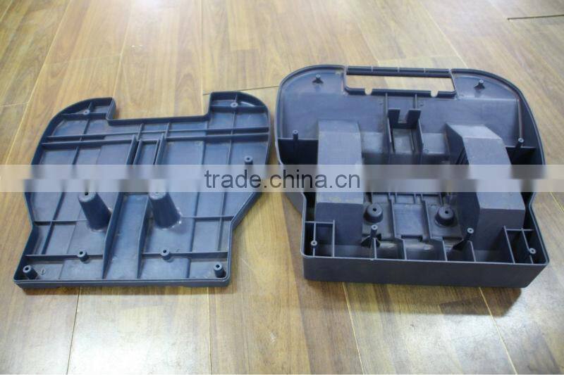 Plastic injection molding part for plastic seat used on car