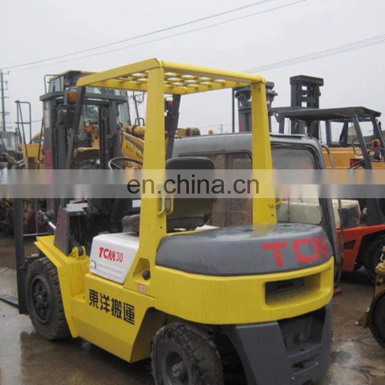 Japan TCM FD30 Forklift, Cheap 3ton forklift for sale in Shanghai