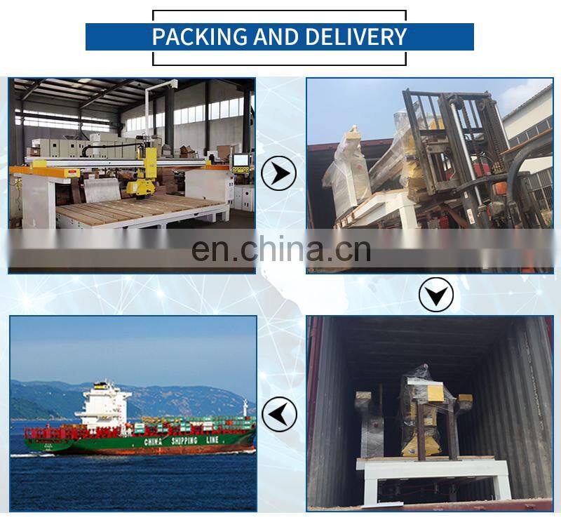 Multi function 3020 5axis cnc bridge saw stone cutting machine stone cutter polishing cutting edging