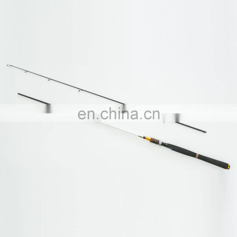 Factory Supply 2-section High Carbon Lure Spinning Fishing Rod