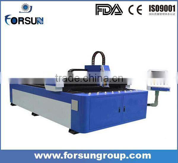 China suppliers 500W fiber laser cutting machine for metal, fabric cutting machine for sale