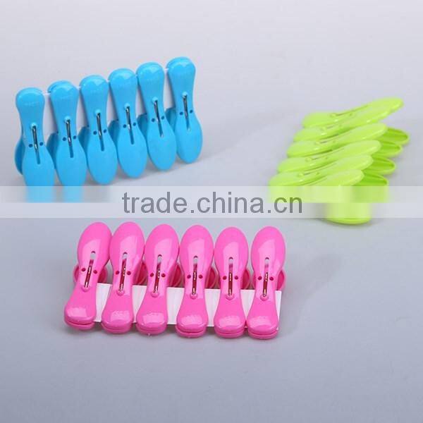 18 pcs Hanger Clamp 2.85 inch Plastic Clothespins