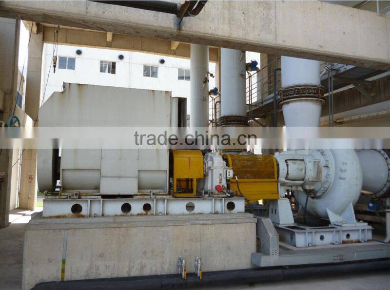 Power plant desulfurization system pump