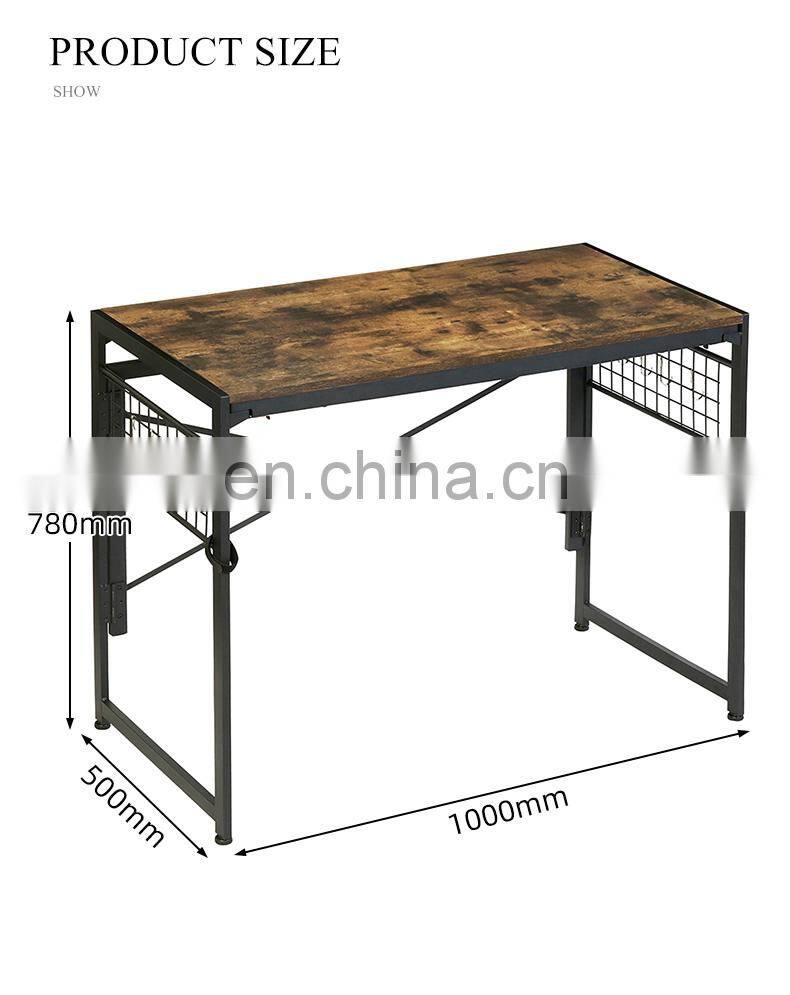 New Arrival Modern Wooden Home Foldable Writing Reception Table Office Computer Stand Study Desks