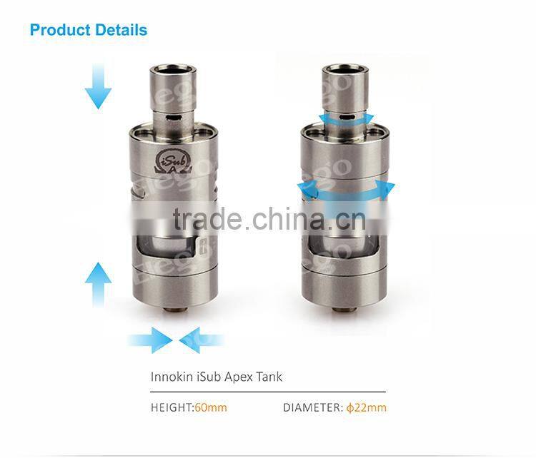 Innokin Isub Apex Innokin Airflow Control Atomizer Elego Wholesale