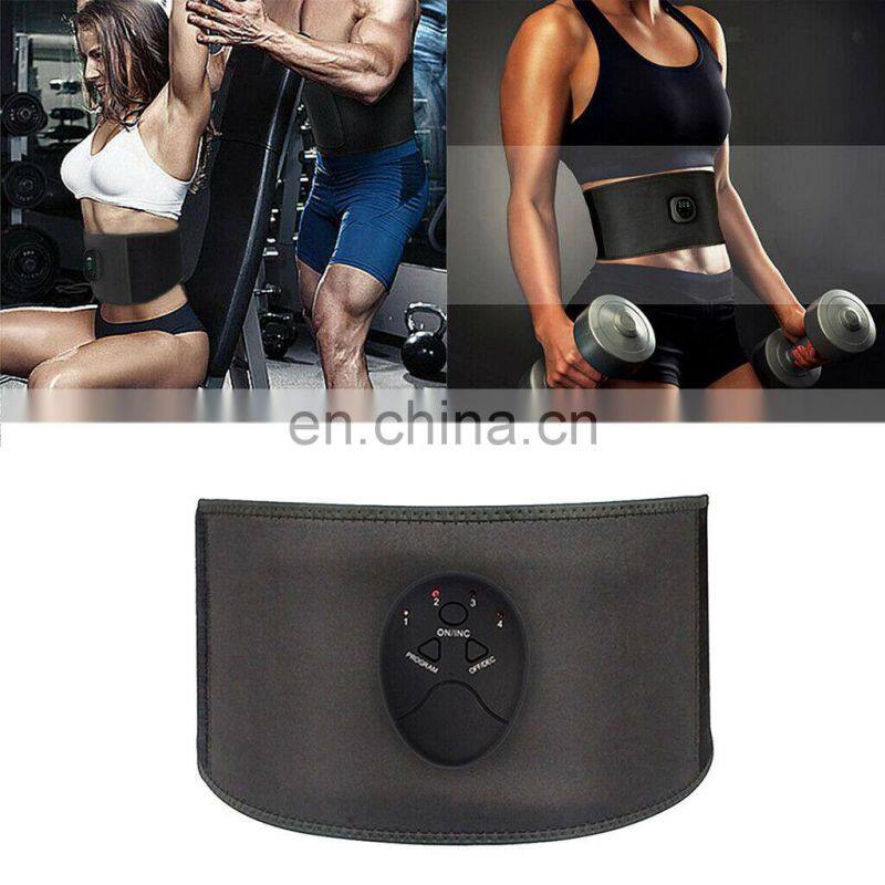 EMS Abs Trainer Belt Abdominal Muscle Stimulator Toner Fitness